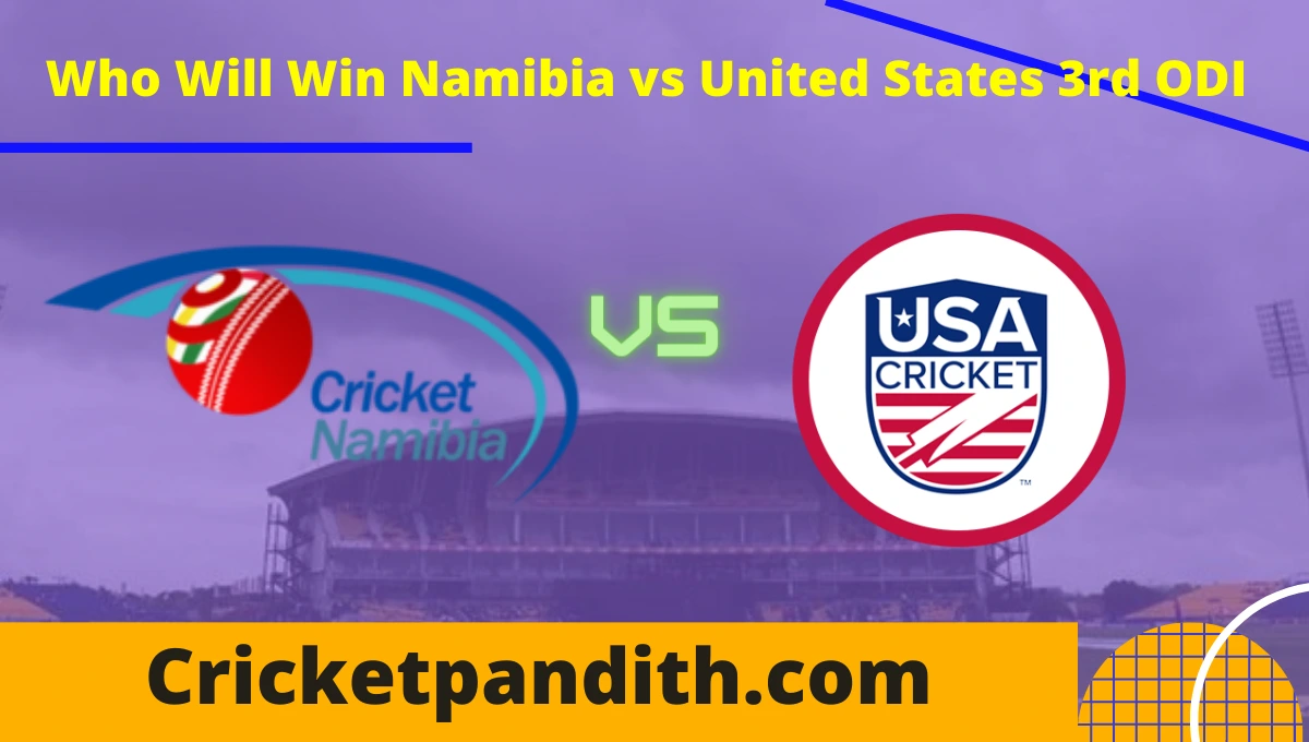 Namibia vs United States 3rd ODI 2022 Match Prediction