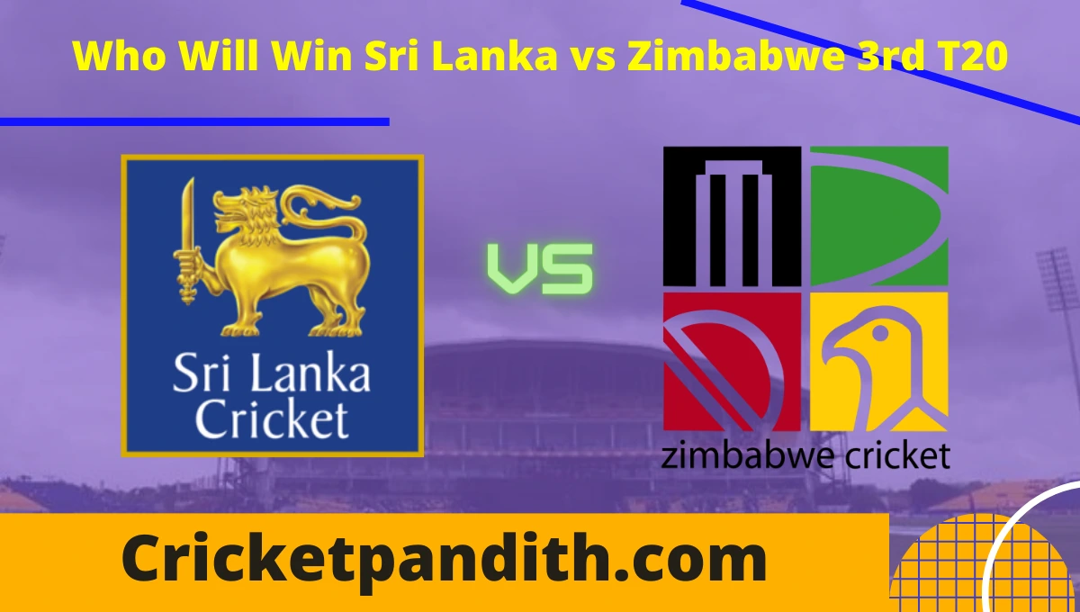 Sri Lanka vs Zimbabwe 3rd T20 2022 Match Prediction